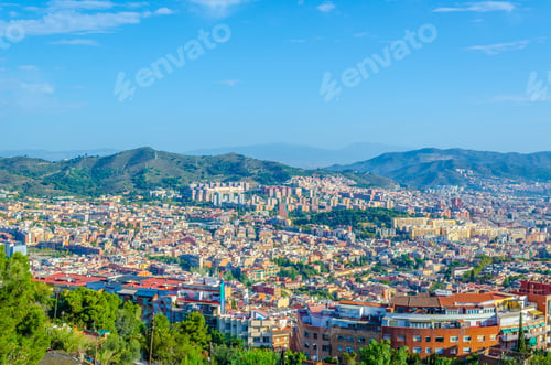 Preview: Aerial View Of Barcelona, Spain