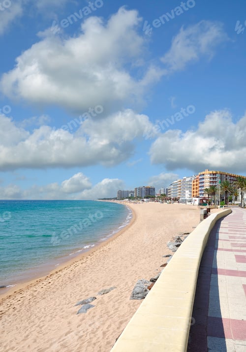 Preview: Promenade Of Blanes At Costa Brava,Catalonia,Spain