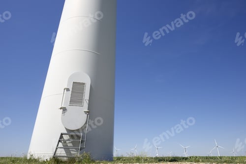 Preview: Windmills For Electric Power Production, Pozuelo De Aragon, Zaragoza, Aragon, Spain