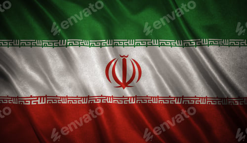 Preview: Flag With Original Proportions. Flag Of The Iran