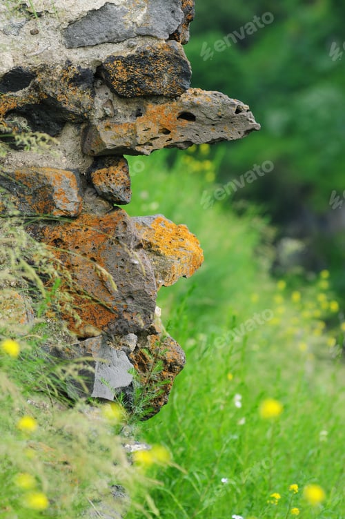 Preview: Rock Formation On Bokeh Background