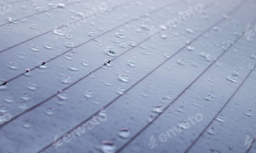 Preview: Detail Of Surface Wet By Rain, Water And Humidity, Cold And Winter