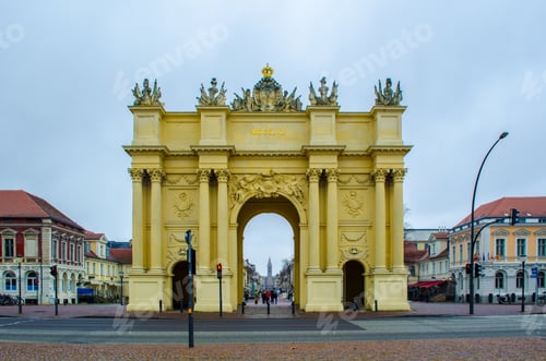 Preview: Brandenburger Tor In Potsdam Used To Serve As A Gate To The City, Nowadays It Is Just A Tourist