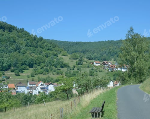Preview: Heimbuchenthal In Spessart Nature Reserve Near Mespelbrunn,Bavaria,Germany