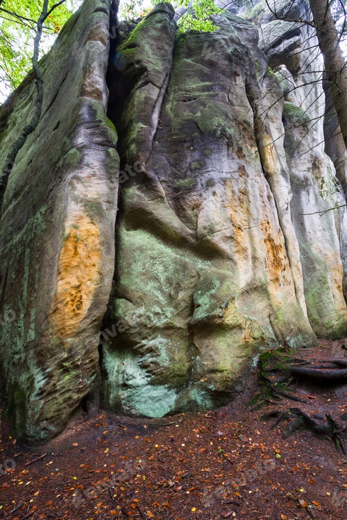 Preview: National Park Of Adrspach-Teplice Rocks. Rock Town. Czech Republic