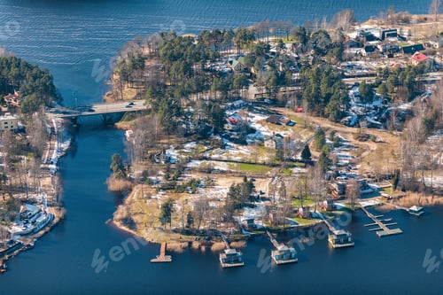 Preview: Aerial View Over The Baltezers Lake (Latvia)