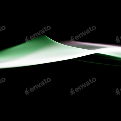 Preview: Smoke Shapes On Black Background