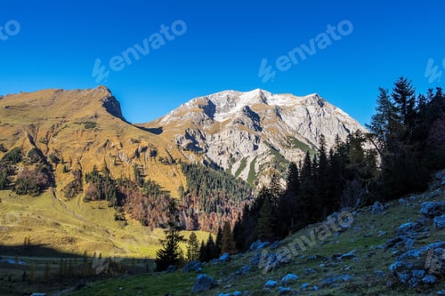 Preview: Austria, Greater Ahornboden In Autumn
