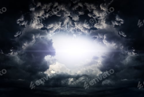 Preview: Light In The Dark And Dramatic Storm Clouds