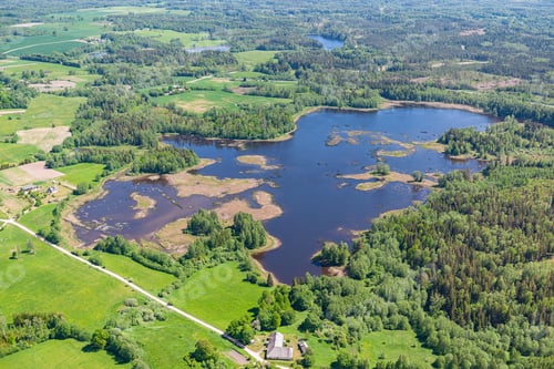 Preview: Aerial View Over The Lake