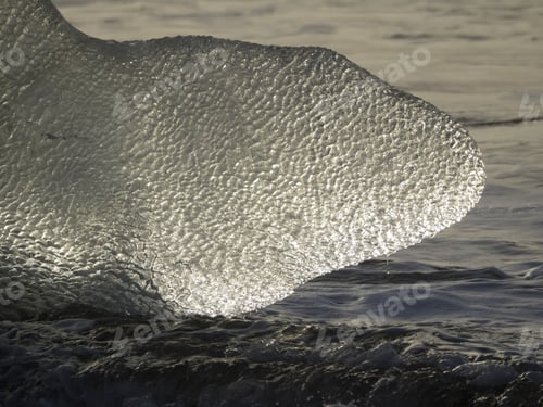 Preview: Views Around A Glacier Iceland, Northern Europe In Winter With Snow And Ice
