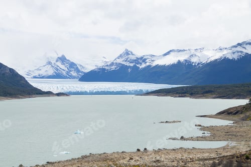Preview: Perito Moreno Glacier View, Patagonia Landscape, Argentina. Patagonian Landmark