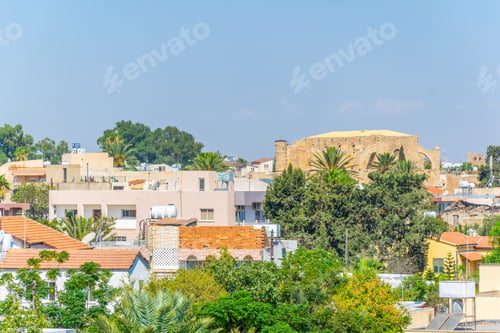 Preview: Aerial View Of Sinan Pasha Mosque In Famagusta, Cyprus