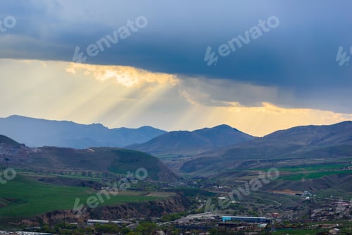 Preview: Panoramic View Of The Outskirts Of Vanadzor, Armenia