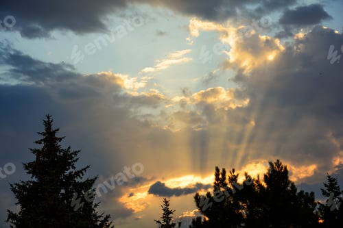 Preview: Vivid Sunset Sky