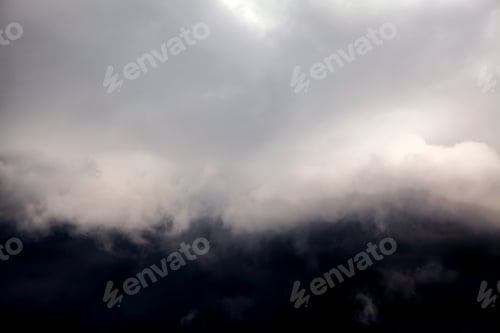 Preview: Blurred Abstract Background Of Dramatic Clouds