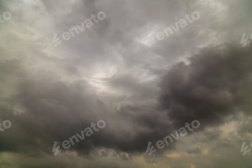 Preview: Cumulus Cloud Like Sky Background, Nature Composition Cloudscape Feather Bed Texture Background