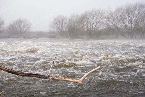 Preview: Fast Flowing Misty River