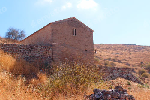 Preview: Photo From Iconic Castle Of Acrocorinth Above Archaeological Site Of Ancient Corinth, Peloponnese