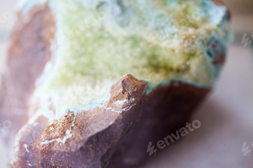 Preview: Beautiful Crystals, Minerals And Stones - Colors And Textures. Image Has Grain Texture Visible On