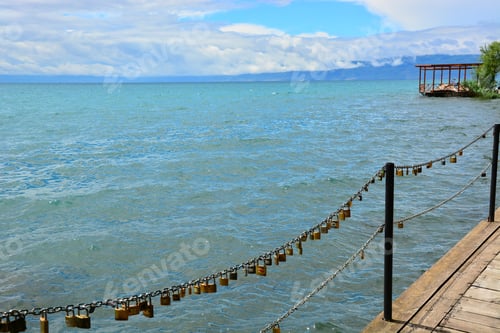 Preview: Beautiful Landscape. Boats In A Sea At Day Time