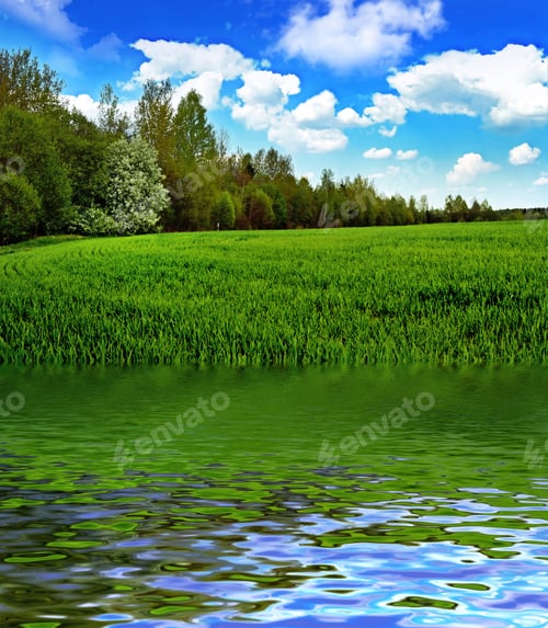 Preview: Spring Landscape Forest