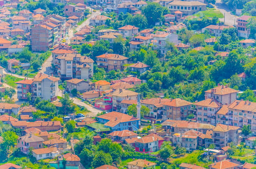 Preview: Aerial View Of Veliko Tarnovo In Bulgaria