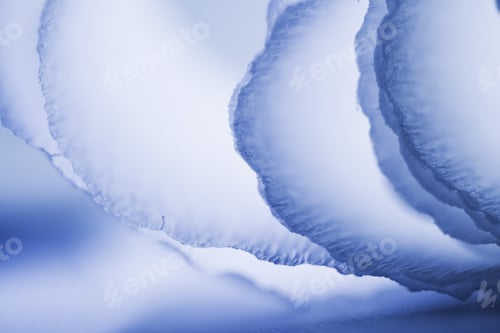 Preview: Colorful Abstract Composition With Blue Crepe, Lights And Shadows