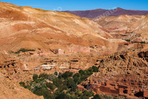 Preview: The Atlas Mountains Near Kasbah Ait Ben Haddou, Morocco