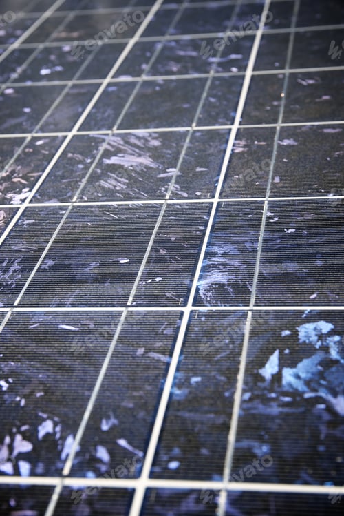 Preview: Detail Of A Photovoltaic Panel For Renewable Electric Production