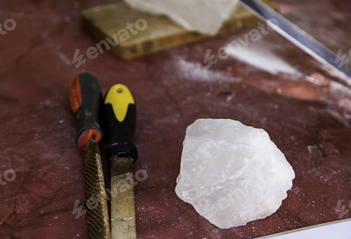 Preview: Pure Salt Stones Ready To Be Eaten And Cooked In Navarre, Spain