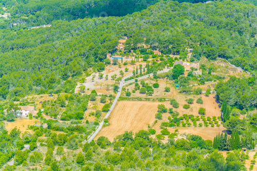 Preview: Aerial View Of Mainland Of Mallorca, Spain
