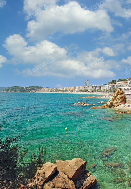 Preview: Lloret De Mar,Costa Brava,Catalonia,Mediterranean Sea,Spain