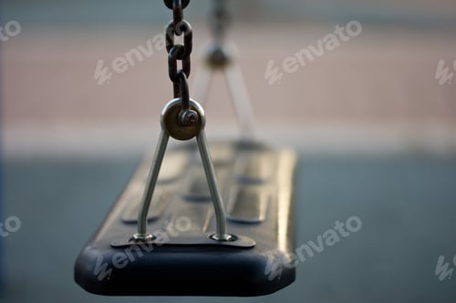 Preview: Children Swing Over Background