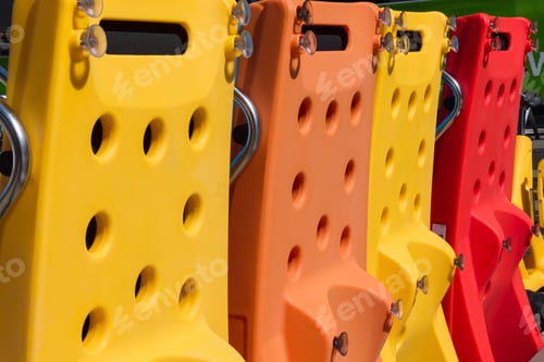 Preview: Colorful Vertical Aquatic Treadmill In Line, Designated For Swimming Pool