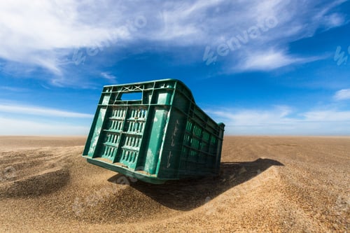 Preview: Plastic Box On The Beach