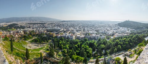 Preview: Panorama Of Athens, Greece, From The Acropolis