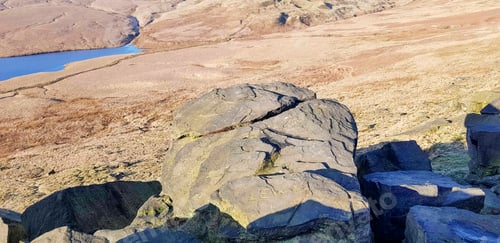 Preview: Buckstone Edge, Marsden Moor, Kirklees, West Yorkshire, Uk