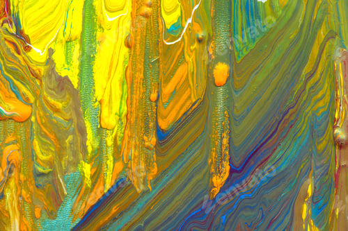 Preview: Abstract Art. Hand-Painted Background. Self Made.