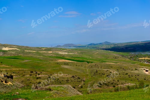 Preview: Amazing Nature Landscape With Azatamut Village At Armenian-Azerbaijan Border