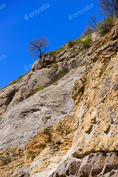 Preview: Amazing Rocky Landscape With Alone Tree, Armenia