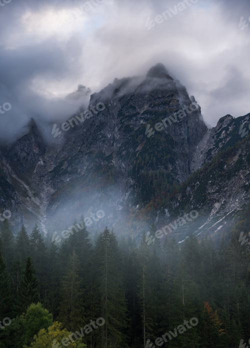 Preview: Fusine Lakes On A Calm Autumn Day
