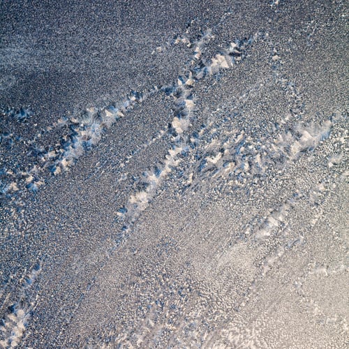 Preview: Ice Flowers On Glass - Texture And Background. High Resolution And Sharp, Beautiful Details