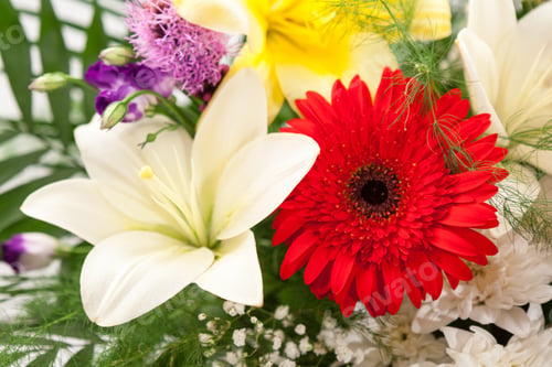 Preview: Floral Arrangement In A Beautiful Bouquet