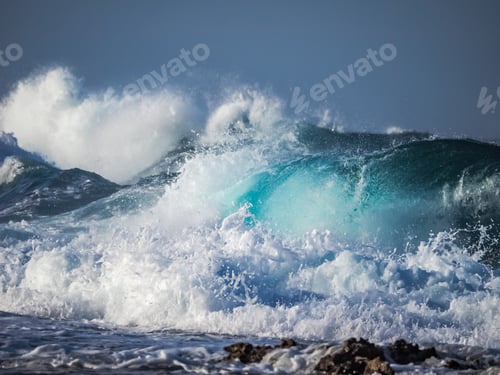 Preview: Crashing Waves At Boca Grandi Views Around Curacao A Small Caribbean Island
