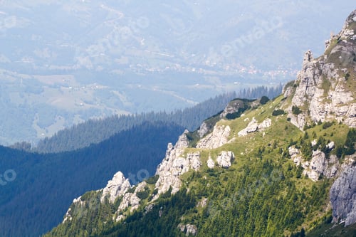 Preview: Landscape From Bucegi Mountains, Part Of Southern Carpathians In Romania