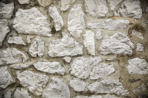 Preview: Textured Stone Background, Detail Of Wall Decorated With Marble