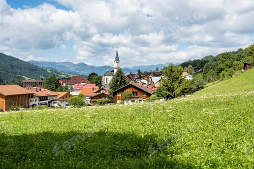 Preview: Landscape Around Bad Hindelang, Bavaria, Germany