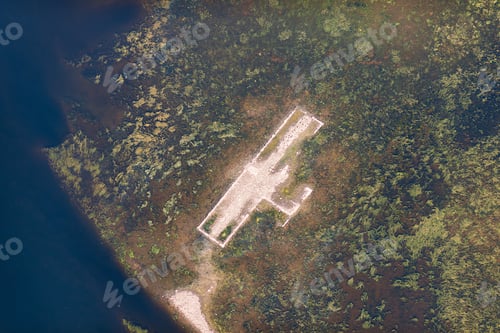 Preview: Aerial View Over The River