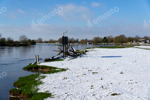 Preview: Flood Debris On A River Bank